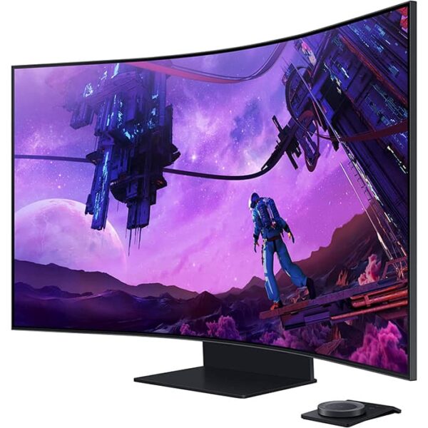 Samsung 1m 38.8cm (55") Odyssey Ark Gaming Monitor with 4K UHD, 165Hz ,1ms GTG, 1000R Curvature