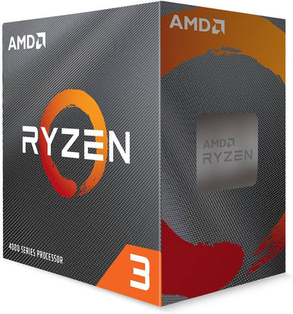AMD Ryzen 3 4100 Desktop Processor 4-Core 8-Thread – 4.0GHz AM4 CPU with Wraith Stealth Cooler