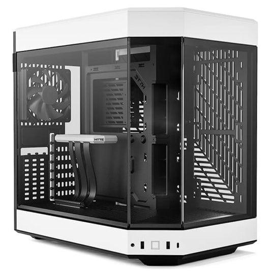 HYTE Y60 Modern Aesthetic Mid-Tower ATX Gaming PC Case, White