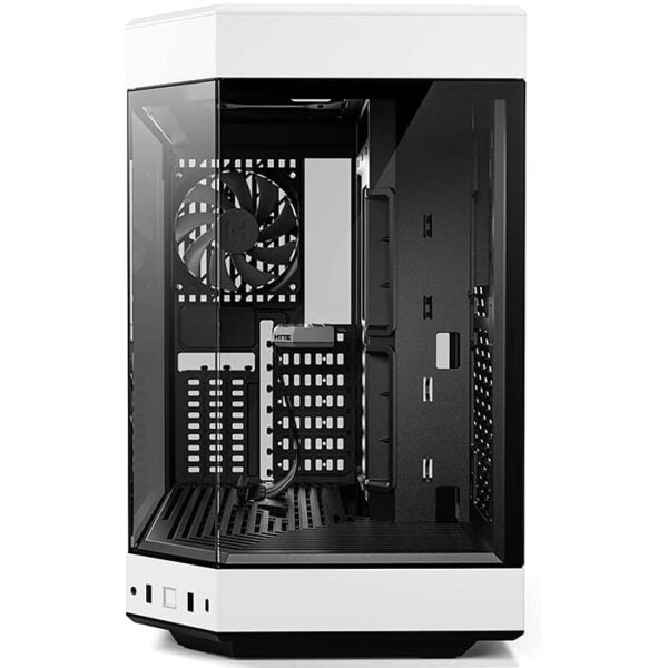 HYTE Y60 Modern Aesthetic Mid-Tower ATX Gaming PC Case, White