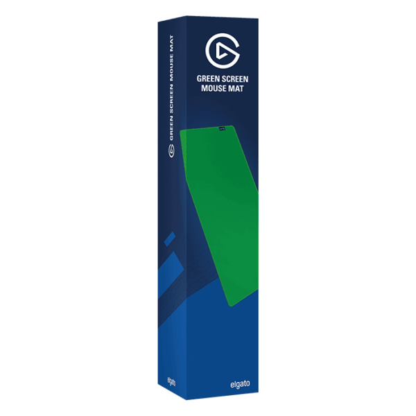 Elgato Green Screen Mouse Mat, XL Chroma Key Pad, Dimension 940 x 400 x 2 mm