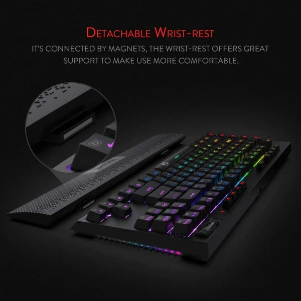 Redragon VISHNU, wired & 2.4G mechanical keyboard, RGB