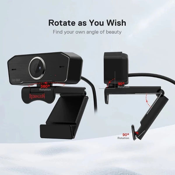 Redragon WebCam Hitman GW800 1080p