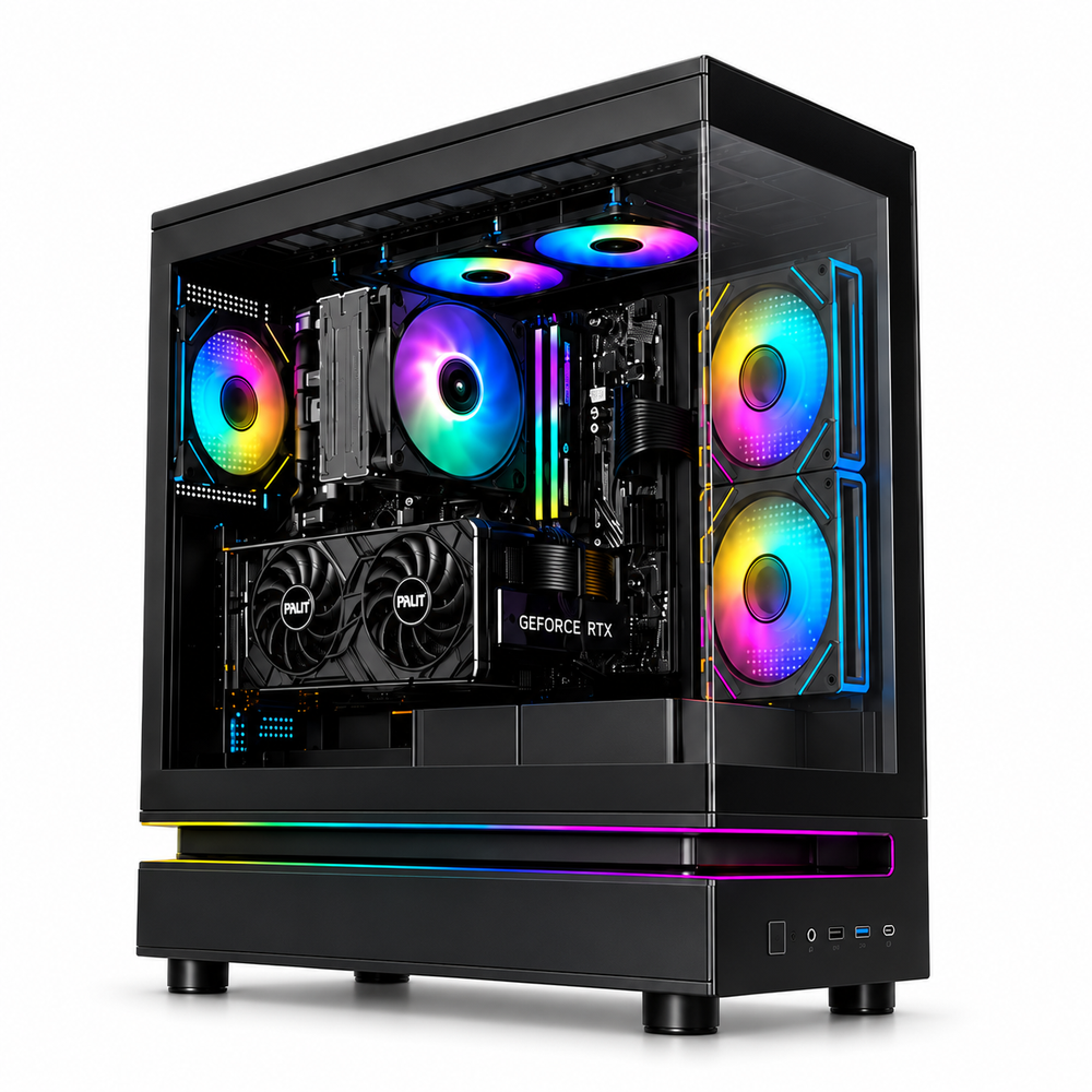 Emarat Gamers Custom Gaming PC – Intel Core i5-14400F, Palit RTX 5060 8GB, 16GB RAM
