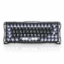 GravaStar Mercury V60 Pro 60% Hall Effect Magnetic Gaming Keyboard – Cyber Frost Black