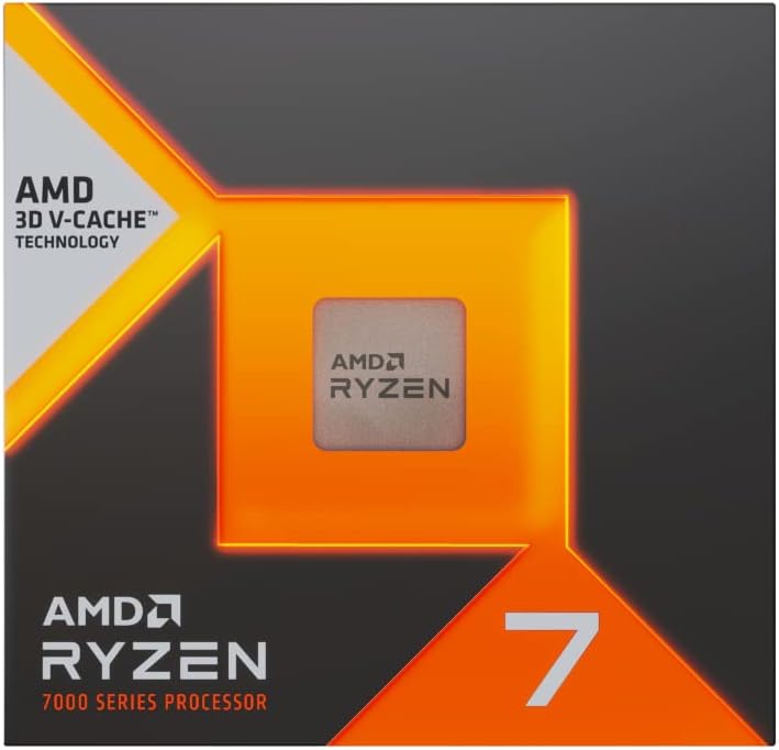 AMD Ryzen 7 7800X3D Processor Box – 8‑Core Zen 4, AM5, Up to 5.0GHz, 96MB 3D V‑Cache, Radeon Graphics