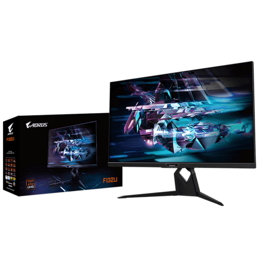Gigabyte Aorus FI32U 31.5” 4K UHD Gaming Monitor, Black