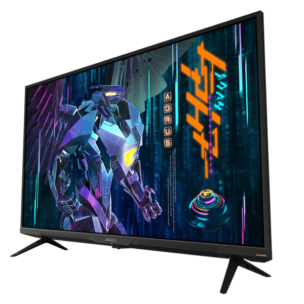 Gigabyte AORUS FV43U 43 Inch, 3840 x 2160 UHD Resolution @ 144 Hz, 16:9 4K Quantum Dot, 1 ms Response Time, HDR VA Gaming Monitor