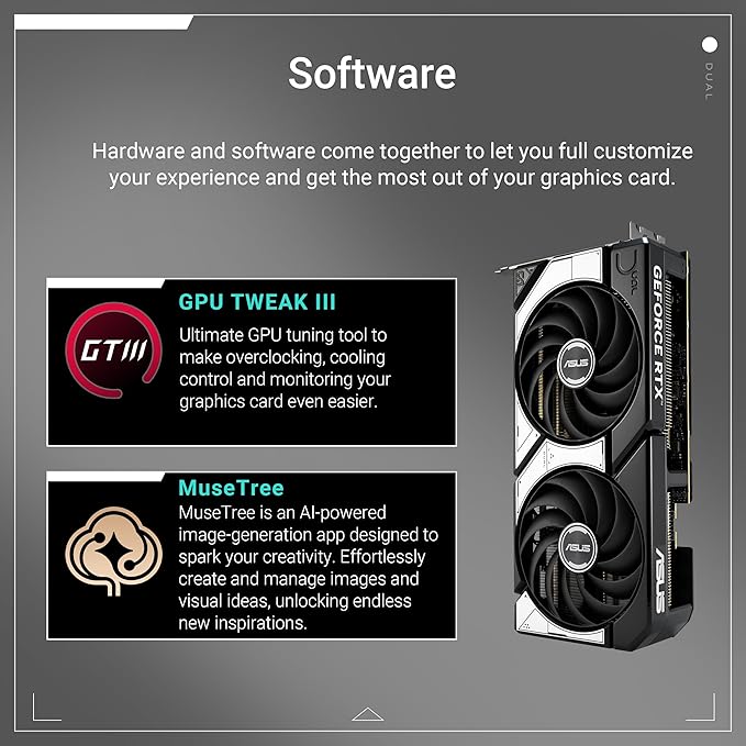 ASUS Prime GeForce RTX™ 5070 OC Edition 12GB GDDR7 Gaming Graphics Card (PCIe 5.0, DLSS 4, HDMI 2.1b, 3x DisplayPort 2.1b, 2.5-Slot, SFF Ready, Blackwell Architecture)
