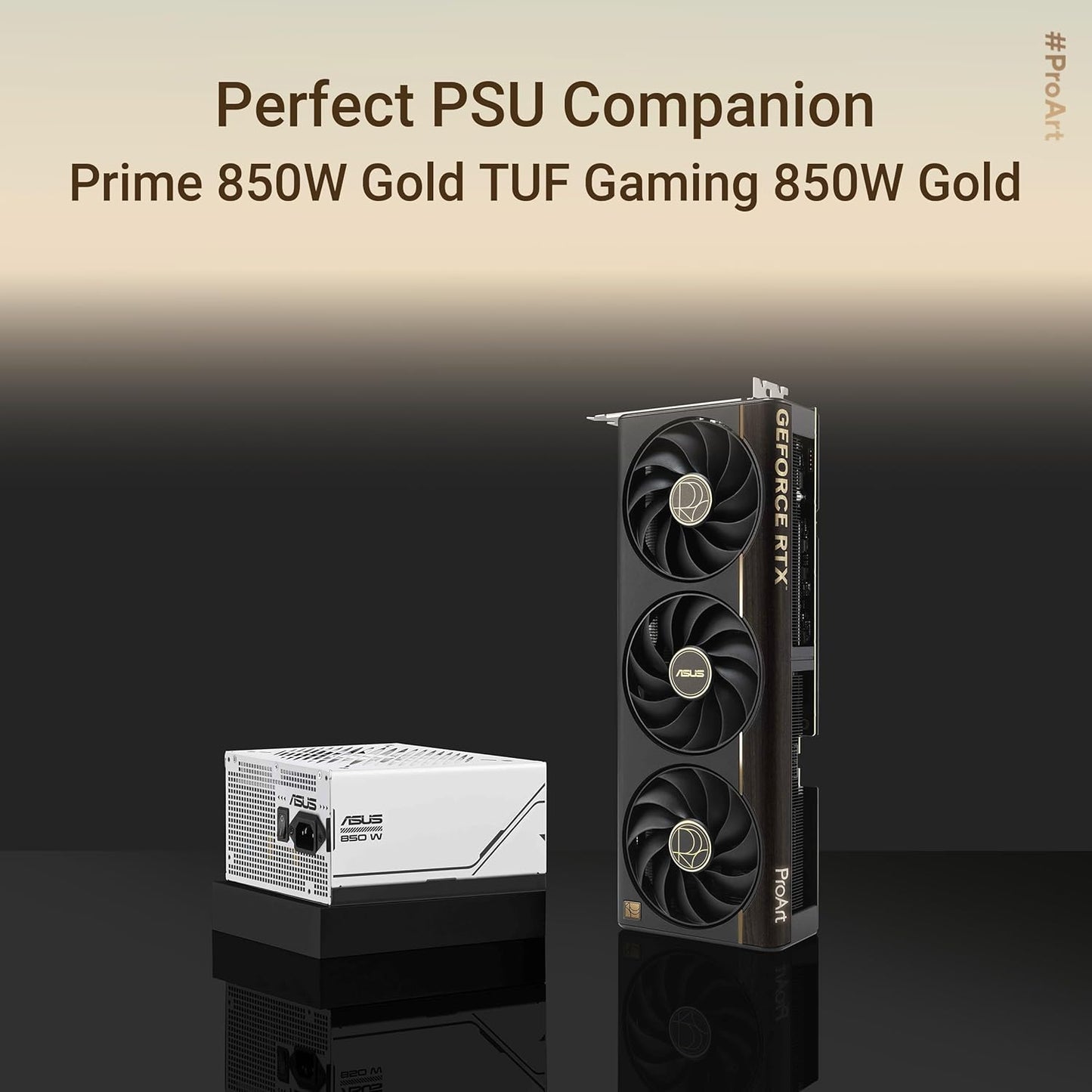 ASUS ProArt GeForce RTX™ 5080 OC Edition 16GB GDDR7 Graphics Card (PCIe 5.0, DLSS 4, USB Type-C, HDMI 2.1b, 3x DisplayPort 2.1b, 2.5-Slot, Vapor Chamber, Phase-Change Thermal Pad)