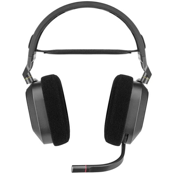 CORSAIR HS80 RGB WIRELESS Premium Gaming Headset with Spatial Audio Carbon