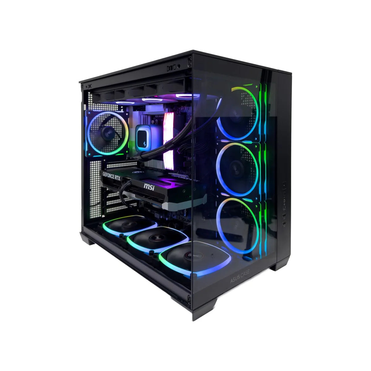 Emarat Gamers Gaming PC – i7‑14700K, RTX 5060 Ti 16GB, 32GB DDR5 6000MHz, 1TB NVMe SSD, 850W Gold PSU, 240mm Liquid Cooler, ASUS A32 ARGB Case