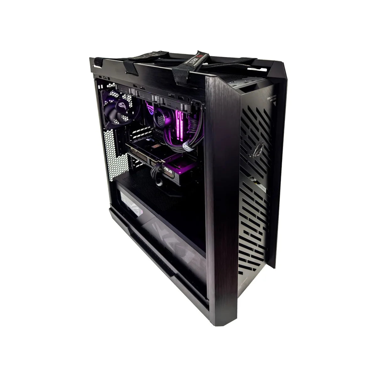 Emarat Gamers ROG Ultra Gaming PC – Intel Core Ultra 9 285K, ROG Astral RTX 5080 16GB OC, 64GB DDR5 6000MHz, 2TB NVMe SSD, ROG LC IV, ROG 1000W, Helios GX601
