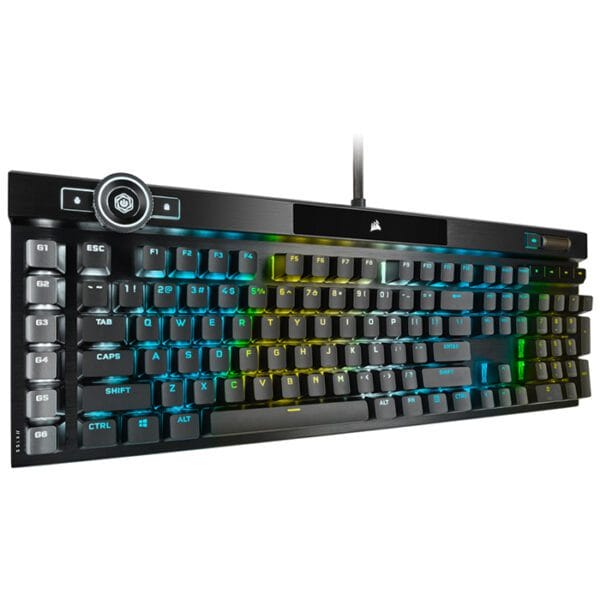 CORSAIR K100 RGB Mechanical Gaming Keyboard — CHERRY® MX Speed — Black
