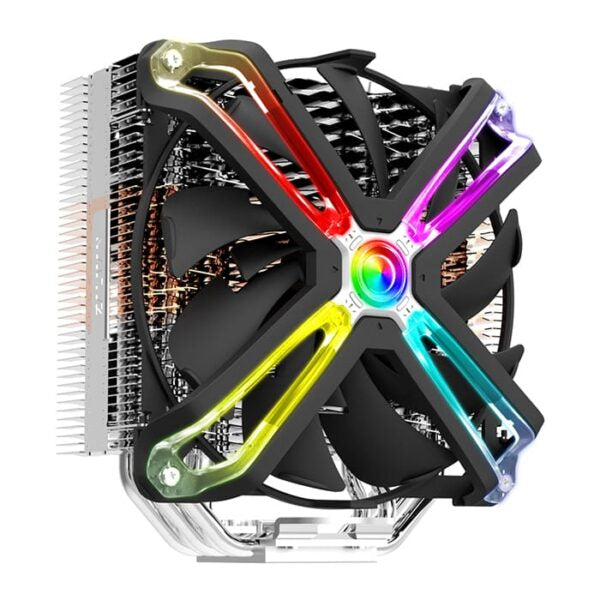 Zalman CNPS17X CPU Cooler with 4D Patented Corrugated Fin Design for Intel & AMD, RGB SYNC, 140mm