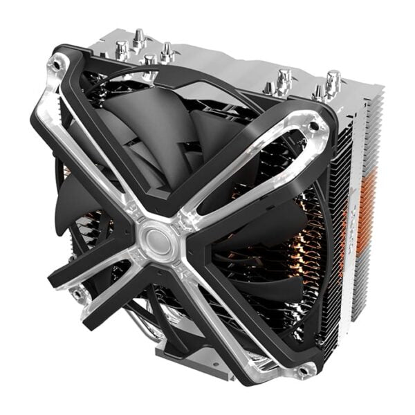 Zalman CNPS17X CPU Cooler with 4D Patented Corrugated Fin Design for Intel & AMD, RGB SYNC, 140mm