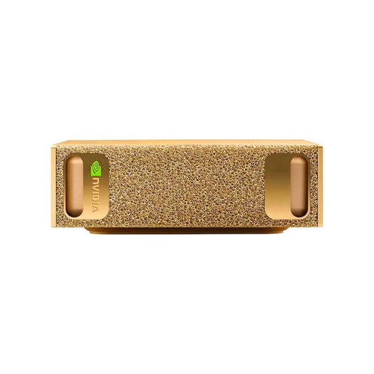 NVIDIA DGX Spark Barebone Personal AI Supercomputer (Grace Blackwell GB10, 20-core Arm Cortex CPU, 128GB LPDDR5x, 4TB NVMe SSD, Wi-Fi 7, 10GbE) — Gold Founders Edition