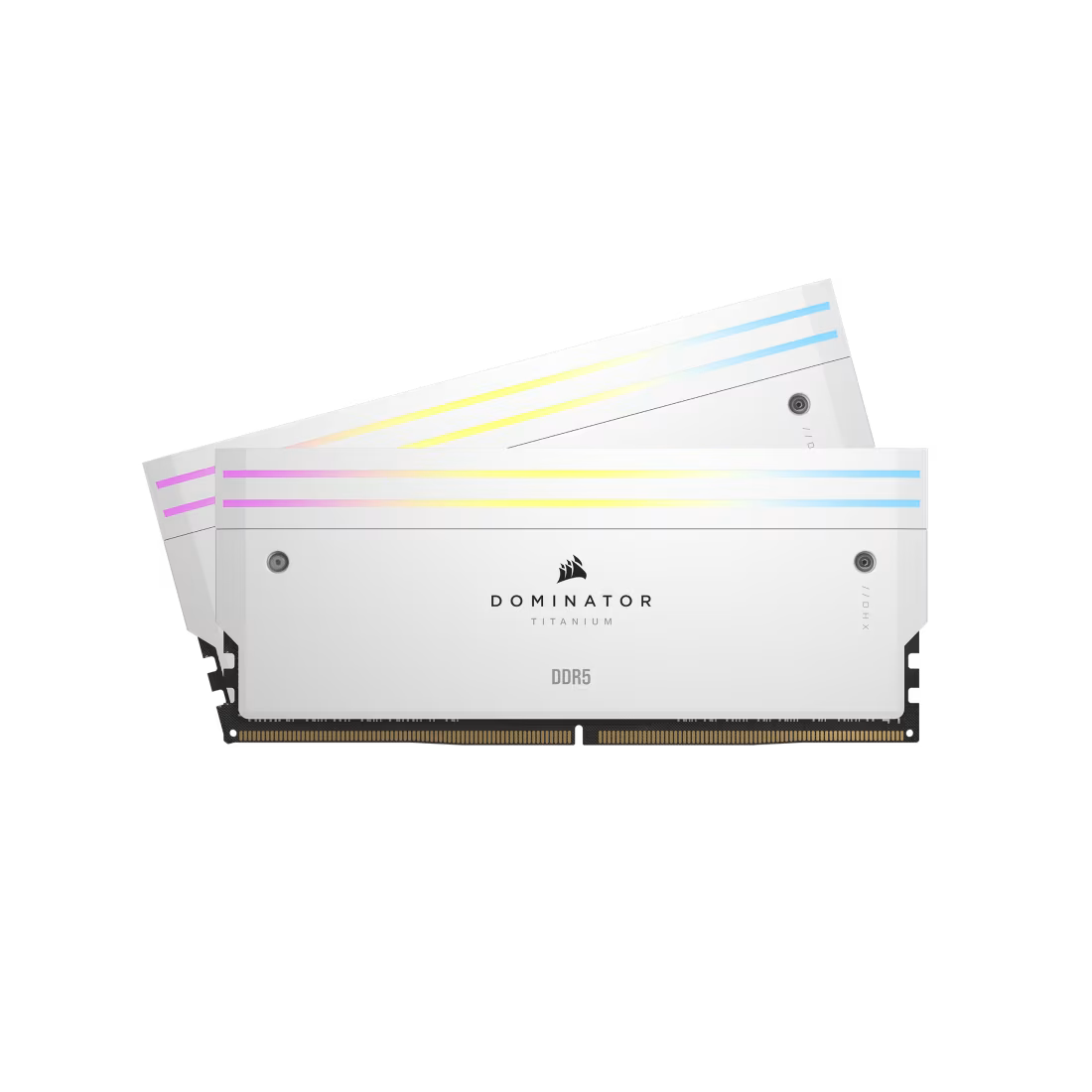 CORSAIR DOMINATOR TITANIUM RGB 64GB (2x32GB) DDR5-6400 CL32 White Memory Kit