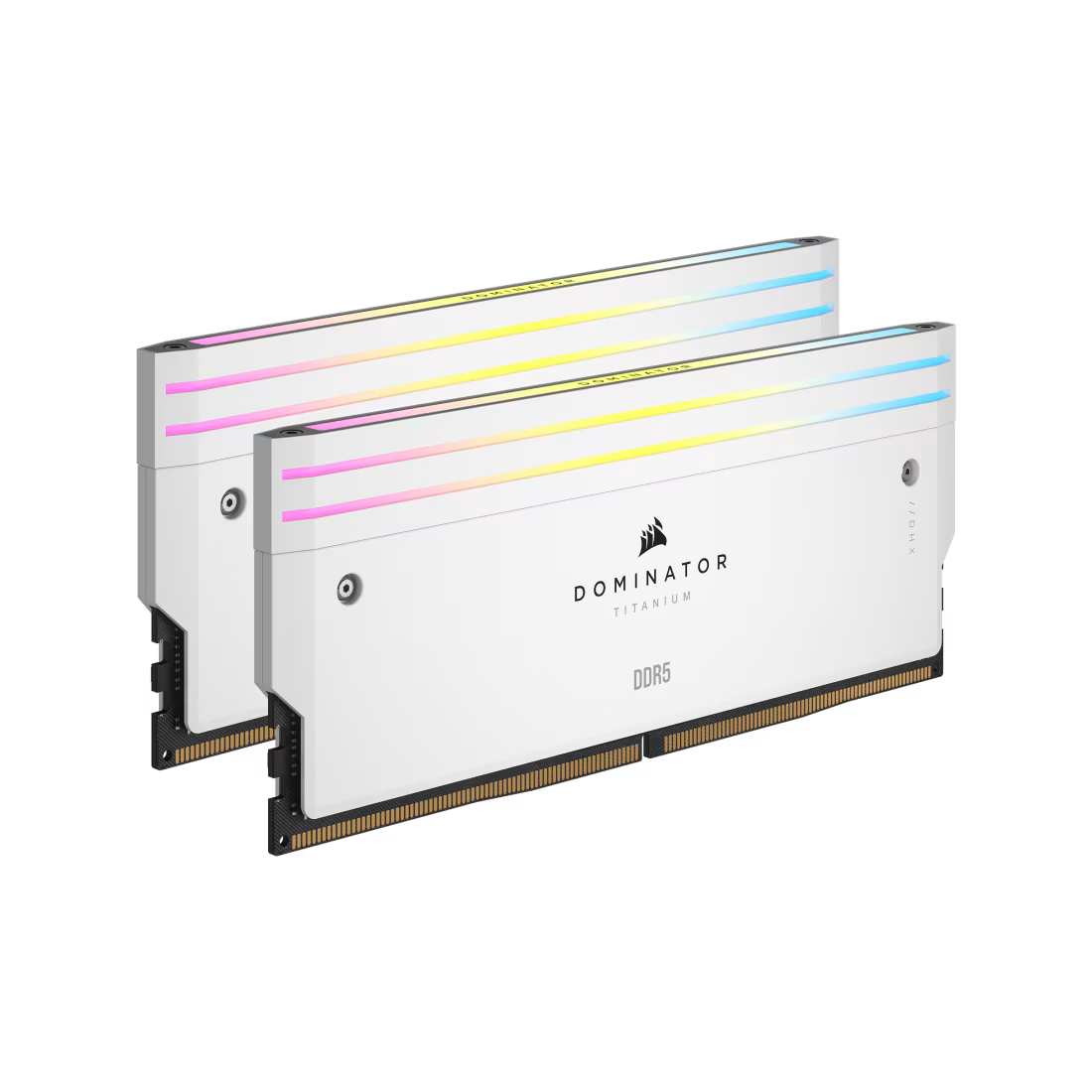 CORSAIR DOMINATOR TITANIUM RGB 64GB (2x32GB) DDR5-6400 CL32 White Memory Kit