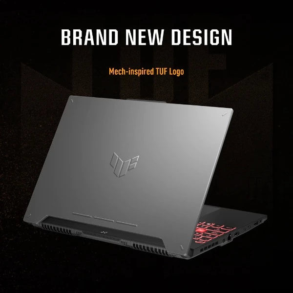 ASUS TUF GAMING A15 FA507XI-LP018W | AMD Ryzen9 7940HS, 16GB RAM, 1TB SSD, 8GB NVIDIA RTX 4070, 15.6"FHD 144Hz, Win11 Home, Eng-Arab K/B, Gray