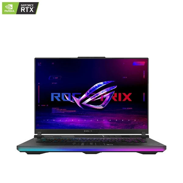 ASUS ROG STRIX SCAR 16 G634JZ-NM063W | Core i9 13980HX, 32GB RAM, 2TB SSD, 16" WQXGA(2560x1600) 240Hz, 12GB NVIDIA RTX 4080, Win11 Home, Eng-Arb K/B, Black +Backpack