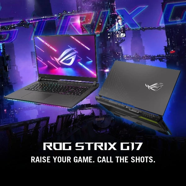 ASUS ROG STRIX G713PI-LL032W | Ryzen 9 7945HX, 32GB RAM, 1TB SSD, 17.3" WQHD(2560x1440) 240Hz, 8GB NVIDIA RTX 4070, Win11 Home, Eng-Arb K/B, Black