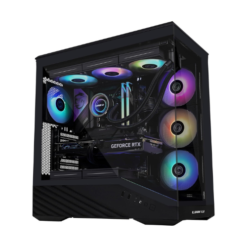 Emarat Gamers Gaming PC – i5‑14400F, RTX 5060 Ti 16GB, 16GB DDR5 6000MHz, 1TB NVMe SSD, Wi‑Fi, 240mm Liquid Cooler, Lian Li Case