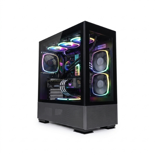 Emarat Gamers Gaming PC – Intel Core Ultra 5 245KF, ASUS RTX 5060 8GB OC, 16GB DDR5 6000MHz, 1TB NVMe SSD, 700W PSU, Montech Sky Two