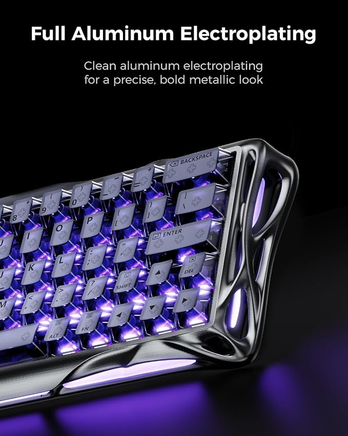 GravaStar Mercury V60 Pro 60% Hall Effect Magnetic Switch Gaming Keyboard - GunMetal