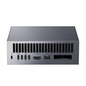 ASUS Ascent GX10 Desktop AI Supercomputer (NVIDIA GB10 Grace Blackwell, 128GB LPDDR5x, 1TB NVMe PCIe 4.0 SSD, Wi-Fi 7, 10GbE, HDMI 2.1, USB Type-C, Stellar Grey)