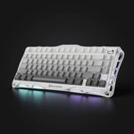 GravaStar Mercury K1 75% Wireless Mechanical Gaming Keyboard – Gradient White