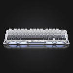 GravaStar Mercury K1 75% Wireless Mechanical Gaming Keyboard – Gradient White