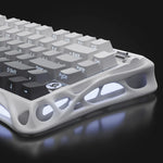 GravaStar Mercury K1 75% Wireless Mechanical Gaming Keyboard – Gradient White