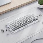 GravaStar Mercury K1 75% Wireless Mechanical Gaming Keyboard – Gradient White
