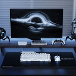 GravaStar Mercury K1 75% Wireless Mechanical Gaming Keyboard – Opaline White Special Edition