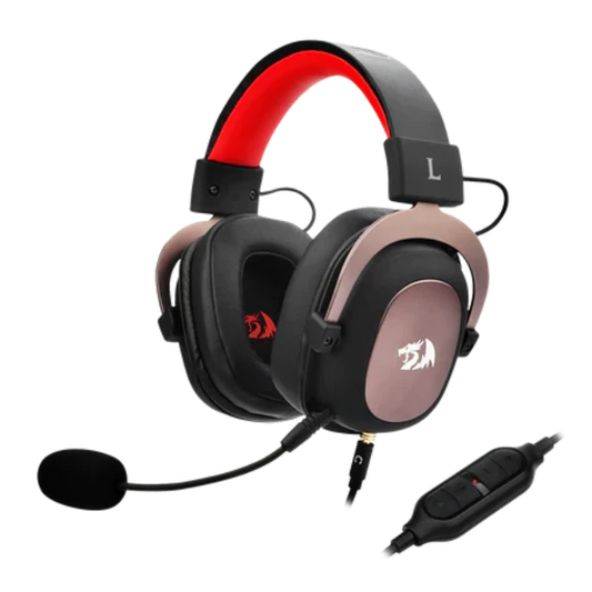 Redragon H510 Zeus Wired Gaming Headset, 7.1 Surround, Detachable Microphone