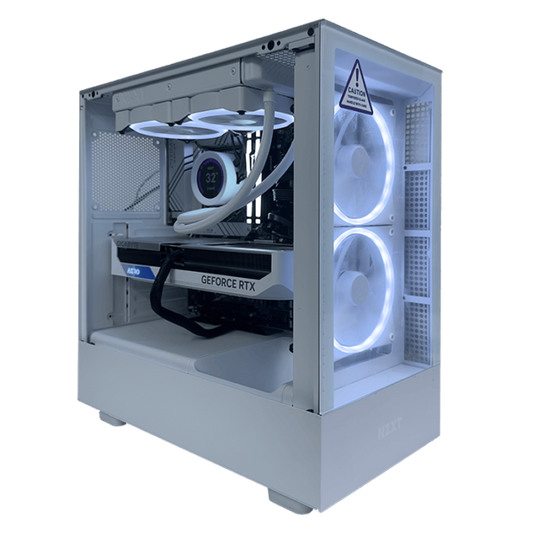 AERO WHITE Gaming pc (INTEL CORE I7-13700K, 32GB DDR5 RAM, RTX4070Ti 12GB GPU