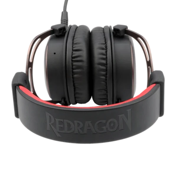 Redragon H710 Helios Wired Gaming Headset - 7.1 Surround Sound - Memory Foam Ear Pads - 50MM Drivers - Detachable Microphone - Multi Platform Headphone - Works with PC/PS4/Switch