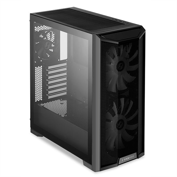 Lian Li LANCOOL 215 Mid Tower Case, Black