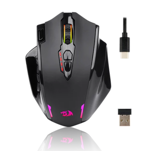 Redragon M913 Impact Elite Wireless Gaming Mouse, Black