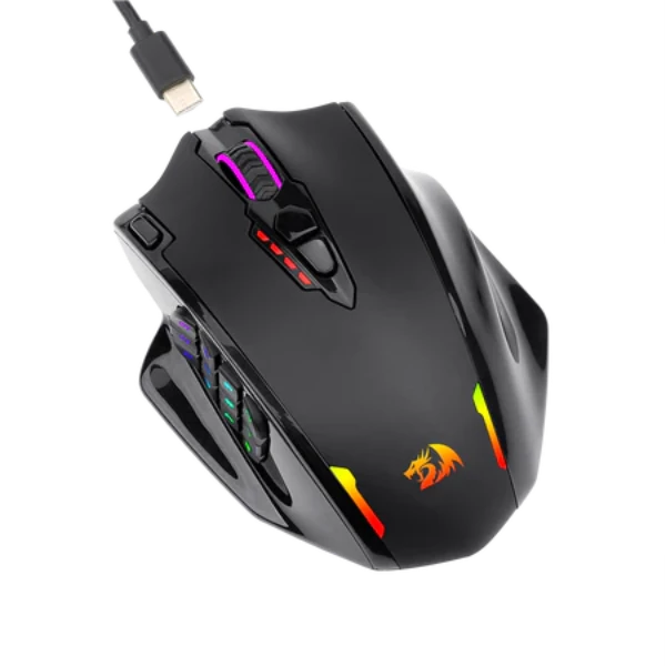 Redragon M913 Impact Elite Wireless Gaming Mouse, Black