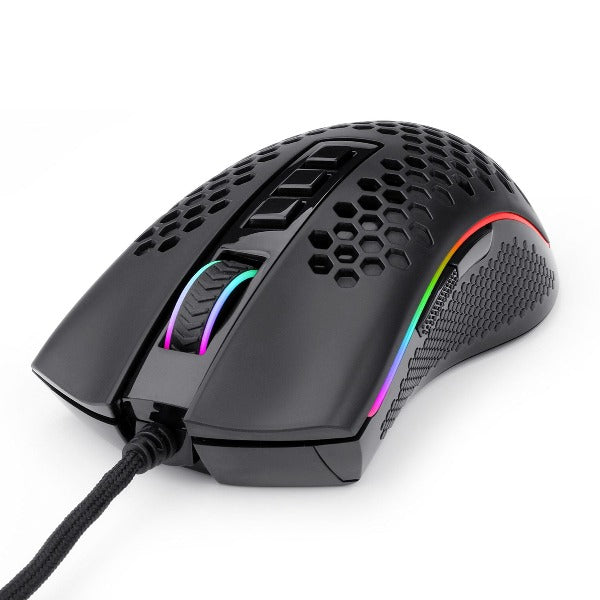 Redragon STORM ELITE M988-RGB Wired Gaming Mouse, Black