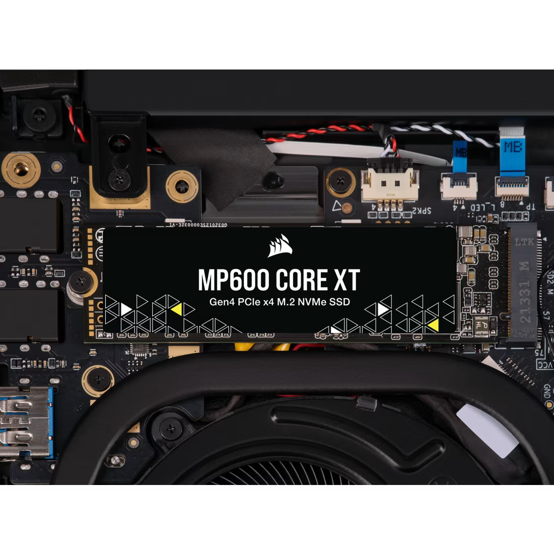 Corsair MP600 CORE XT 2TB PCIe Gen4 x4 NVMe M.2 2280 Internal SSD – Up to 5900MB/s