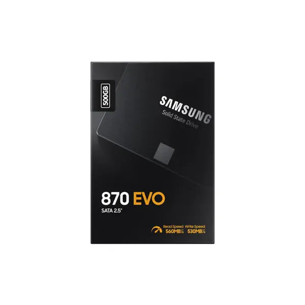 Samsung 870 EVO 500GB 2.5-inch SATA III Internal SSD – Reliable High Performance Storage