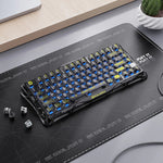 GravaStar Mercury K1 Lite Transparent Black 75% Wireless Mechanical Gaming Keyboard