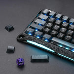GravaStar Mercury V60 Pro 60% Hall Effect Magnetic Gaming Keyboard – Cyber Frost Black