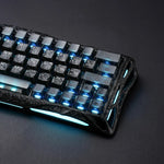 GravaStar Mercury V60 Pro 60% Hall Effect Magnetic Gaming Keyboard – Cyber Frost Black
