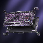 GravaStar Mercury V75 Pro Iron Purple 75% Hall Effect Magnetic Gaming Keyboard