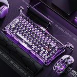 GravaStar Mercury V75 Pro Iron Purple 75% Hall Effect Magnetic Gaming Keyboard