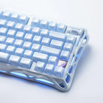 GravaStar Mercury K1 75% Wireless Mechanical Gaming Keyboard – Ice Blue Special Edition